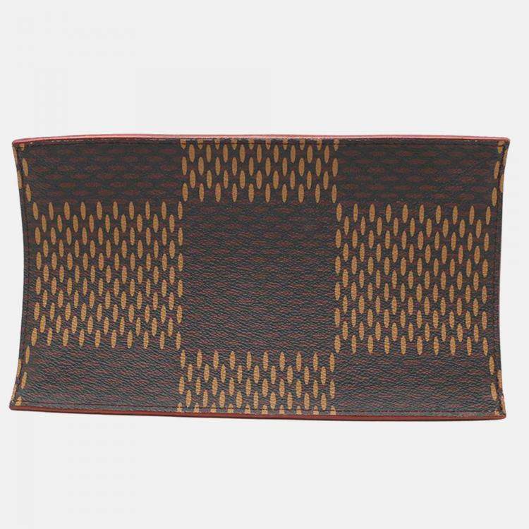 Pre Owned Louis Vuitton Mini Tote Nigocollaboration Noir Damier Ebene Canvas Giant Monogram