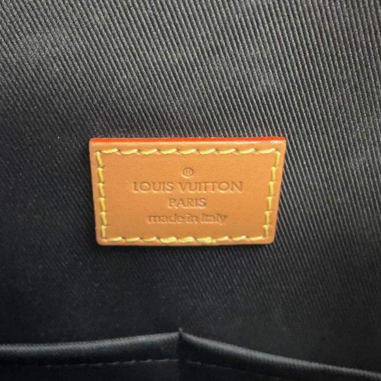 Pre Owned Louis Vuitton Mini Tote Nigocollaboration Noir Damier Ebene Canvas Giant Monogram