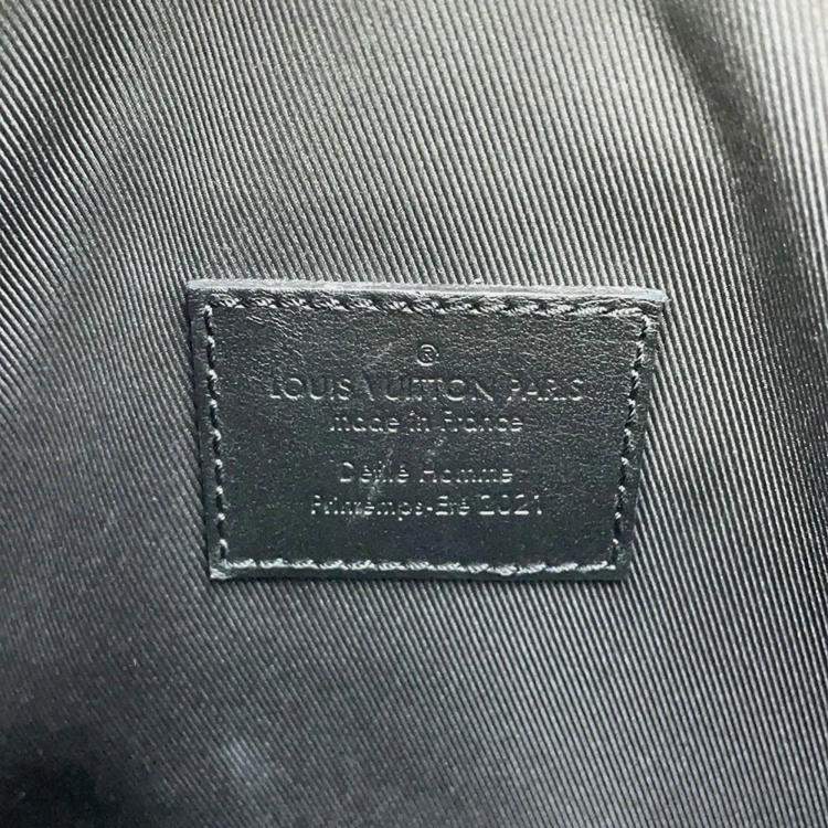 Pre Owned Louis Vuitton Lv Friend Soft Trunk Virgil Abloh Brown/Noir Monogram Macassar Canvas