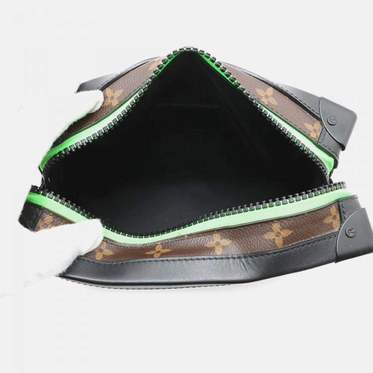 Pre Owned Louis Vuitton Lv Friend Soft Trunk Virgil Abloh Brown/Noir Monogram Macassar Canvas