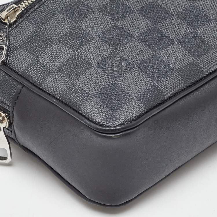 Pre Owned Louis Vuitton Damier Ebene Canvas Kasai Clutch