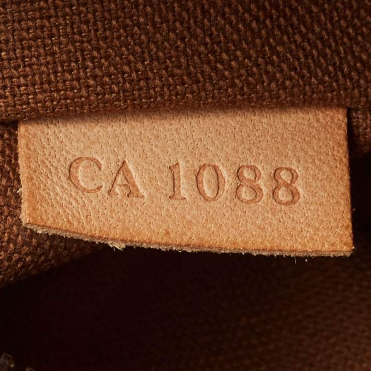 Pre Owned Louis Vuitton Monogram Canvas Abbesses Messenger Bag