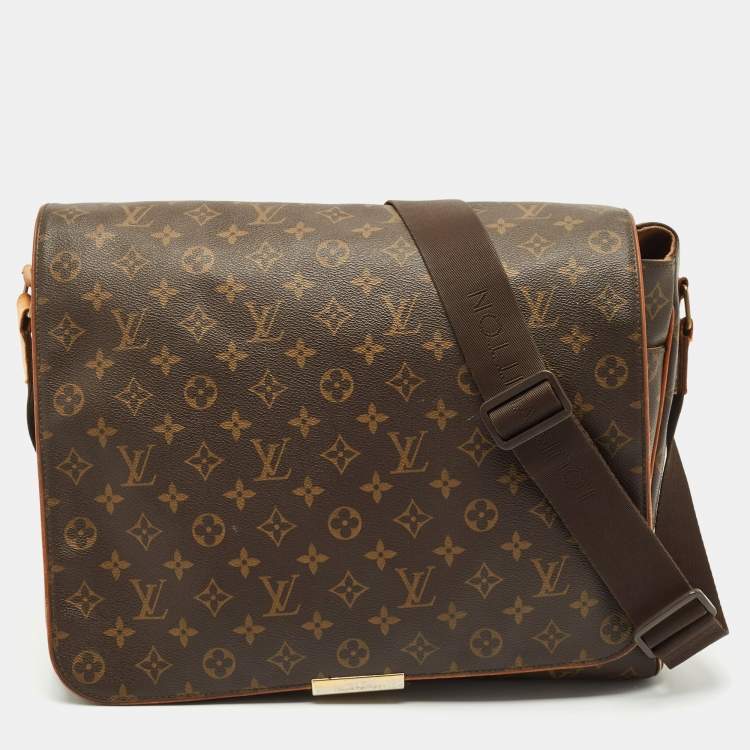 Pre Owned Louis Vuitton Monogram Canvas Abbesses Messenger Bag