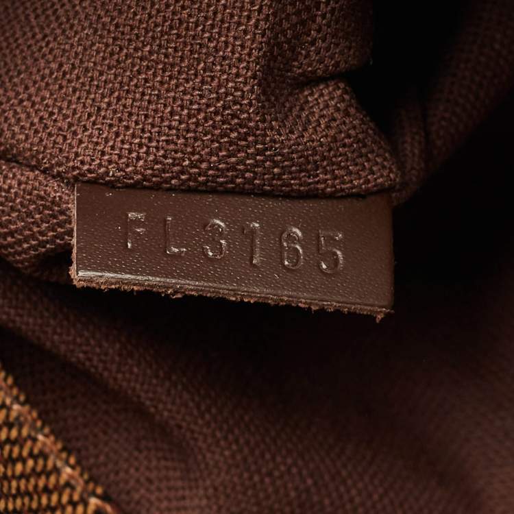 Pre Owned Louis Vuitton Damier Ebene Canvas District PM Bag