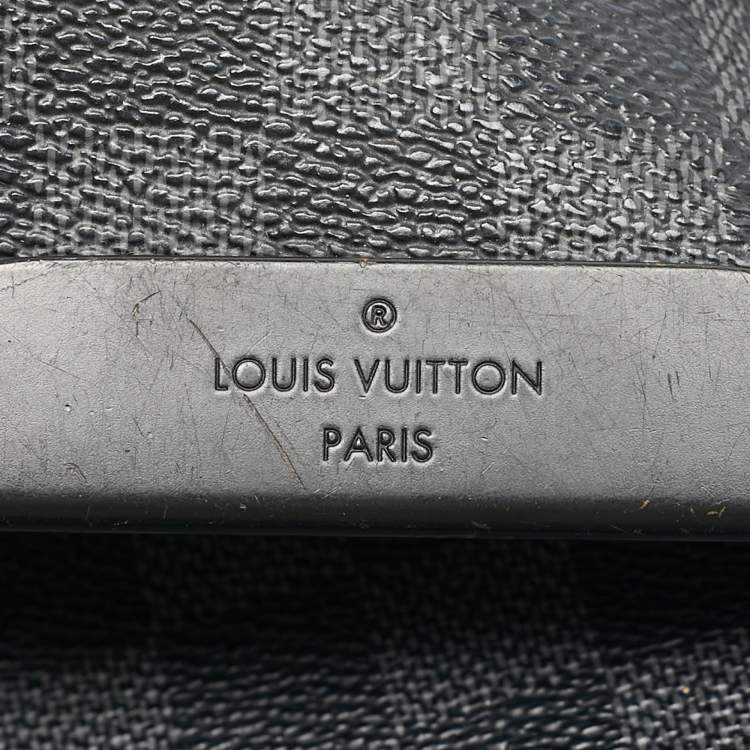 Pre Owned Louis Vuitton Damier Graphite Canvas Daniel GM Messenger Bag