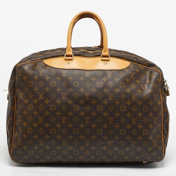 Pre Owned Louis Vuitton Monogram Canvas Alize 2 Poche Soft Suitcase