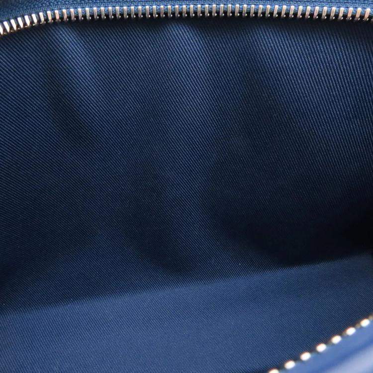 Pre Owned Louis Vuitton Gaston Wearable Wallet Navy Blue Monogram/Gradient