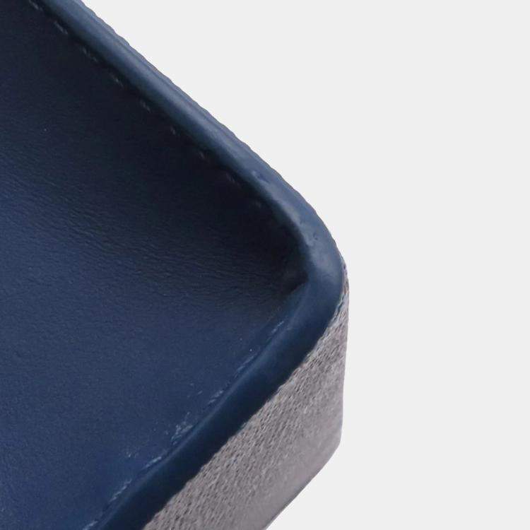 Pre Owned Louis Vuitton Gaston Wearable Wallet Navy Blue Monogram/Gradient