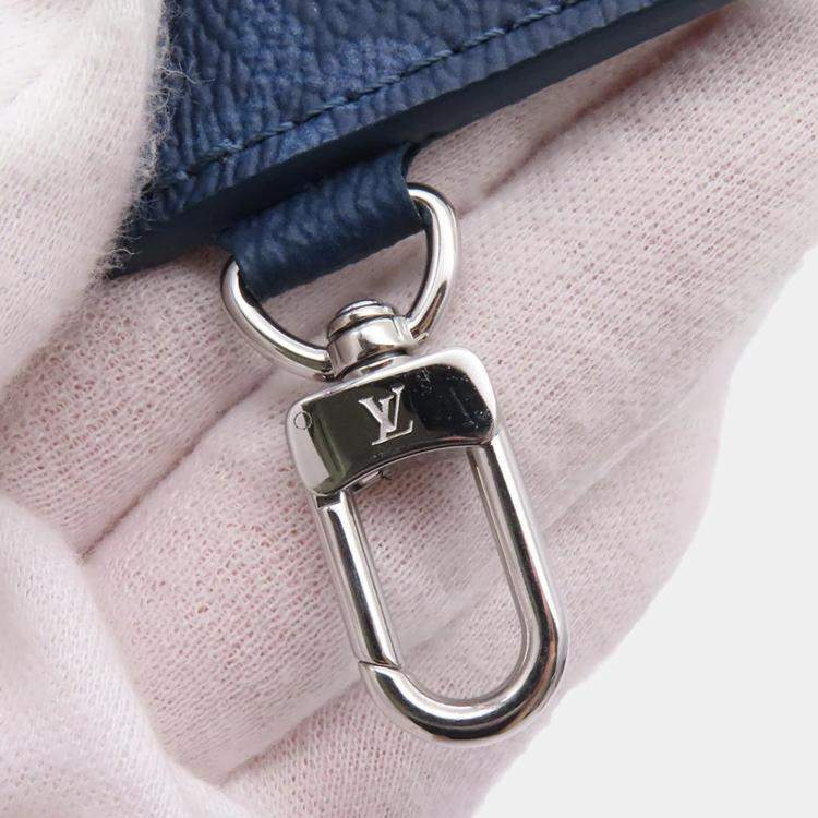 Pre Owned Louis Vuitton Gaston Wearable Wallet Navy Blue Monogram/Gradient