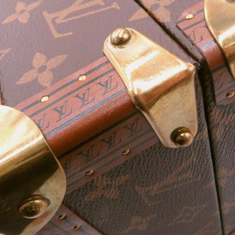 Pre Owned Louis Vuitton Coffret 8 Montor Beige Monogram