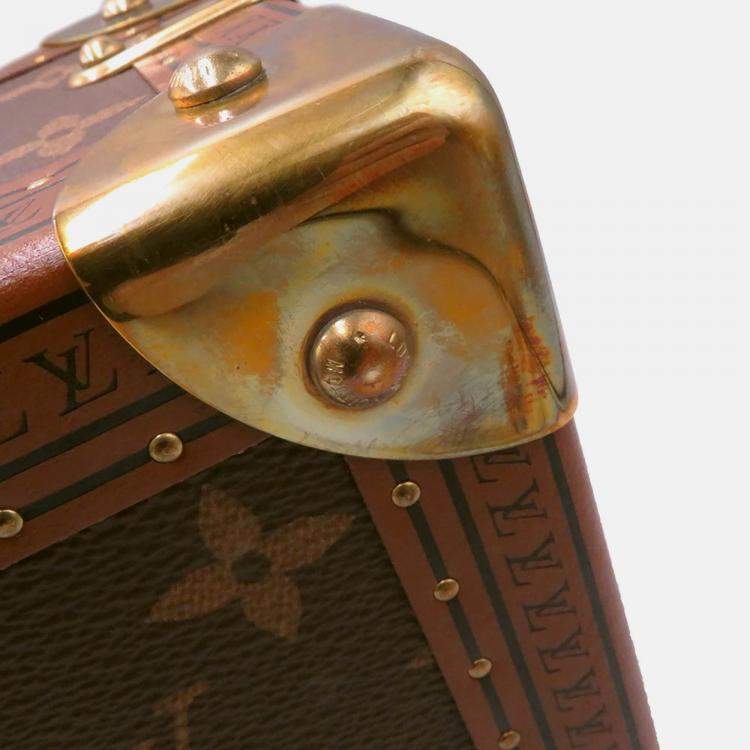 Pre Owned Louis Vuitton Coffret 8 Montor Beige Monogram
