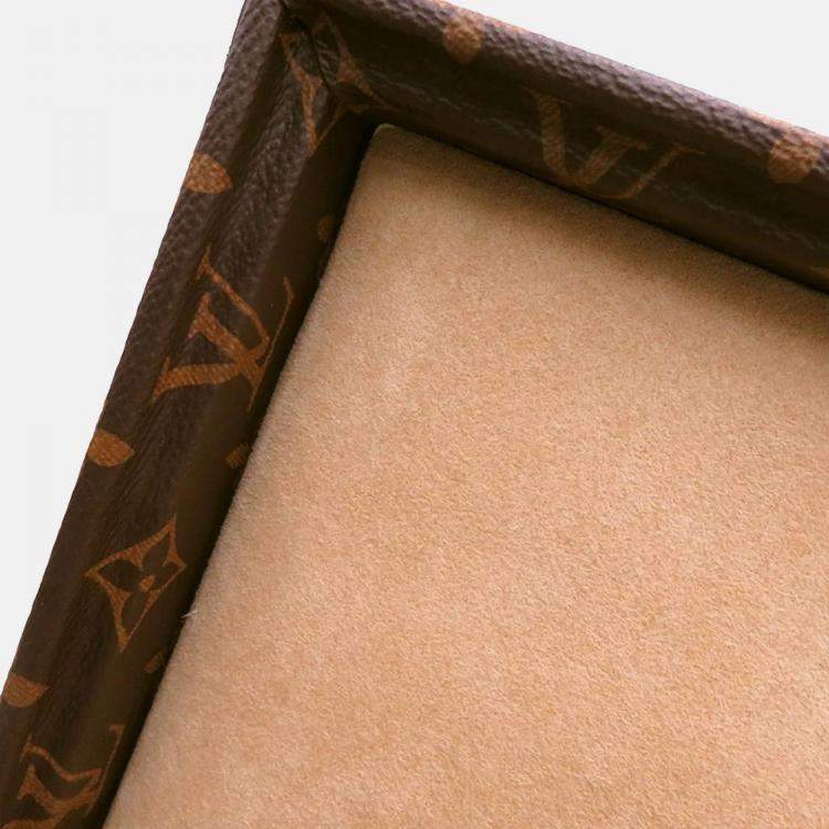 Pre Owned Louis Vuitton Coffret 8 Montor Beige Monogram
