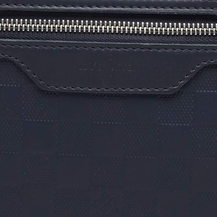 Pre Owned Louis Vuitton Cosmos Damier Infini Leather Avenue Soft Briefcase