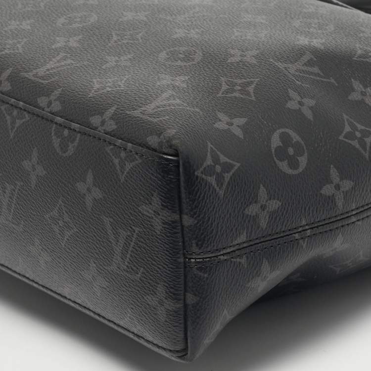 Pre Owned Louis Vuitton Monogram Eclipse Canvas Explorer Briefcase