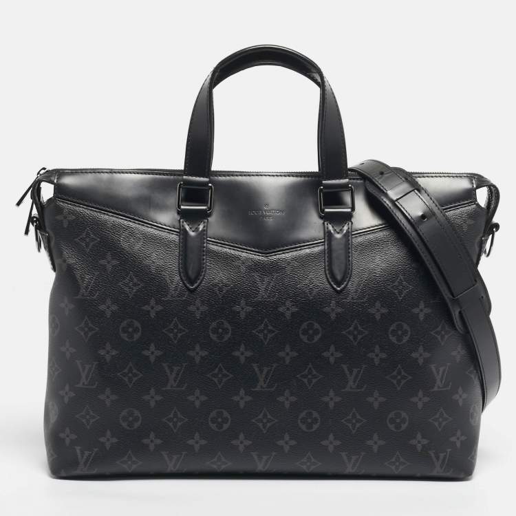 Pre Owned Louis Vuitton Monogram Eclipse Canvas Explorer Briefcase
