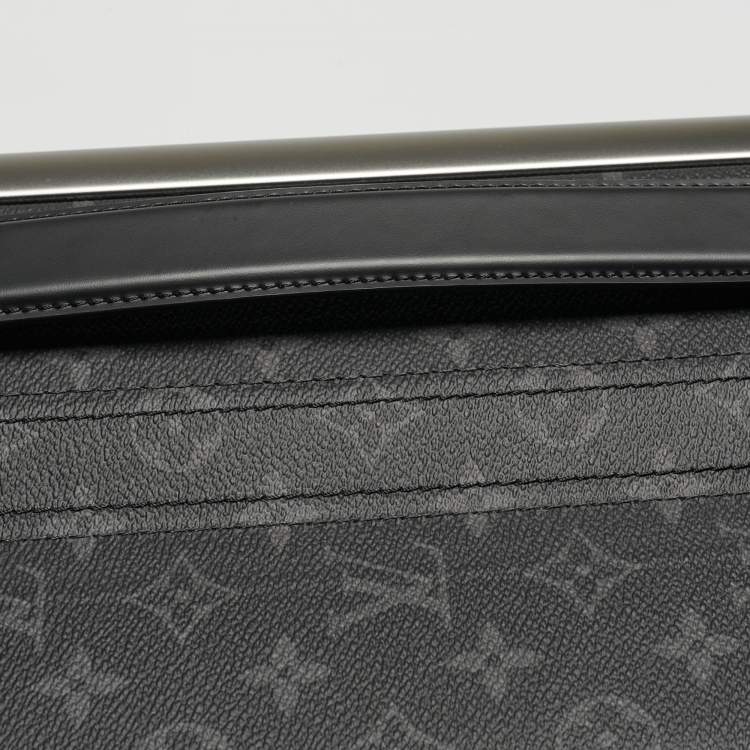 Pre Owned Louis Vuitton Monogram Eclipse Canvas Horizon 55 Suitcase