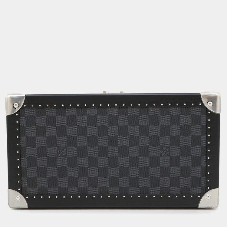 Pre Owned Louis Vuitton Coffret Damier Graphite Canvas Accessories Case