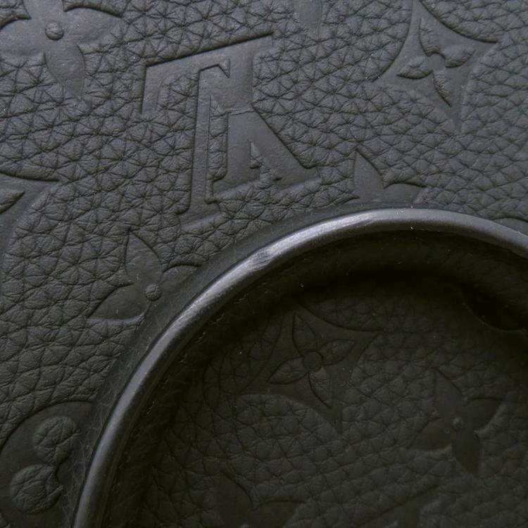 Pre Owned Louis Vuitton Sac Plat Messenger Noir Monogram Taurillon Leather Bag