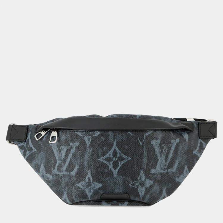 Pre Owned Louis Vuitton Discovery Bumbag Nm Noir Monogram / Pastel