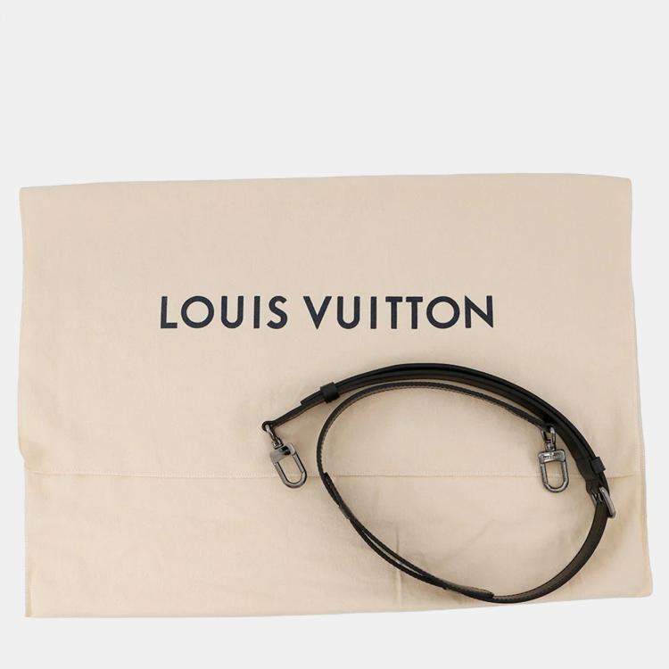 Pre Owned Louis Vuitton Briefcase Explorer Noir Monogram Eclipse