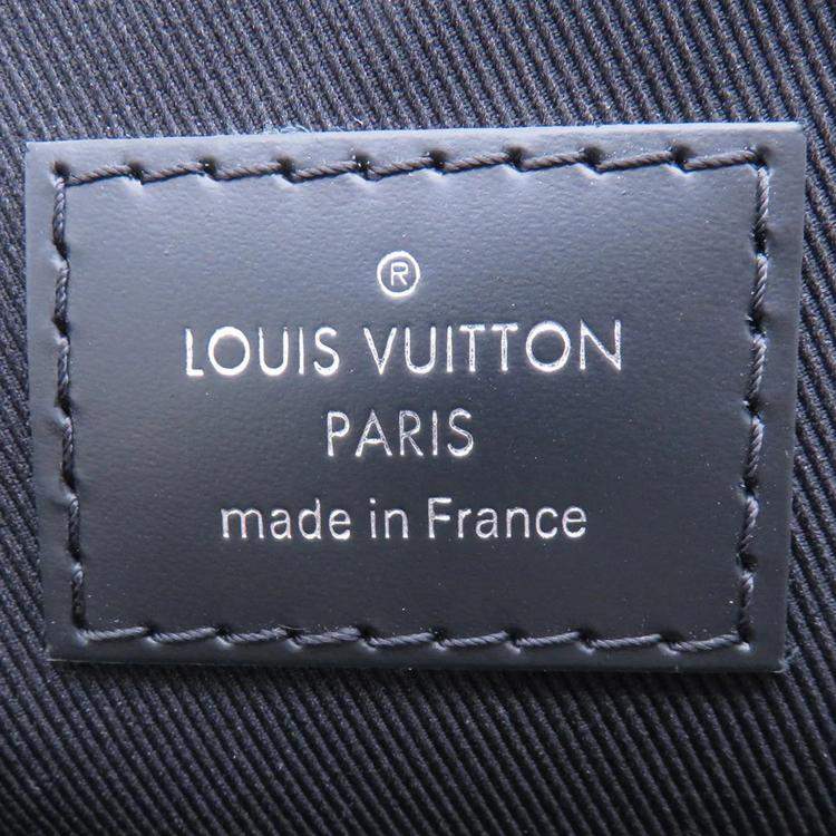 Pre Owned Louis Vuitton Briefcase Explorer Noir Monogram Eclipse