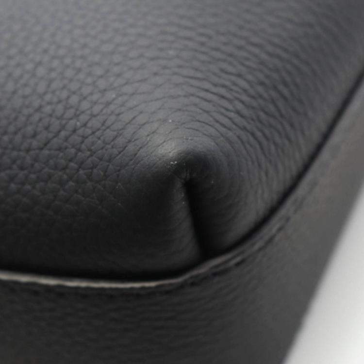 Pre Owned Louis Vuitton Fastline Shoulder Bag Leather Aerogram Black