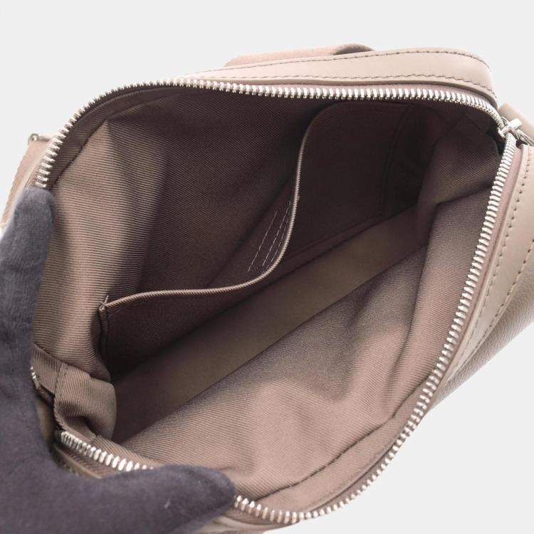 Pre Owned Louis Vuitton Fastline Messenger Shoulder Bag Leather Aerogram Brown