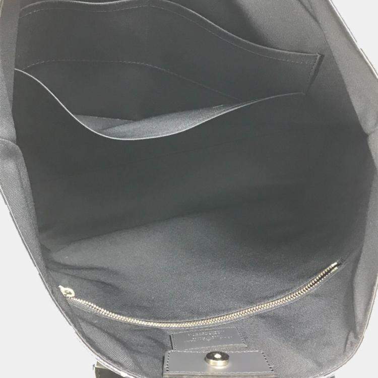Pre Owned Louis Vuitton Monogram Savannah Jake And Dinos Chapman 2Way Shoulder Bag Crossbody Tote Canvas Navy