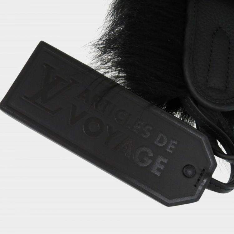 Pre Owned Louis Vuitton Automne Hiver Brown/Black Multi-Fur Backpack