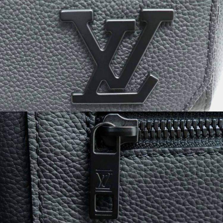 Pre Owned Louis Vuitton Take Off Shoulder Bag Black