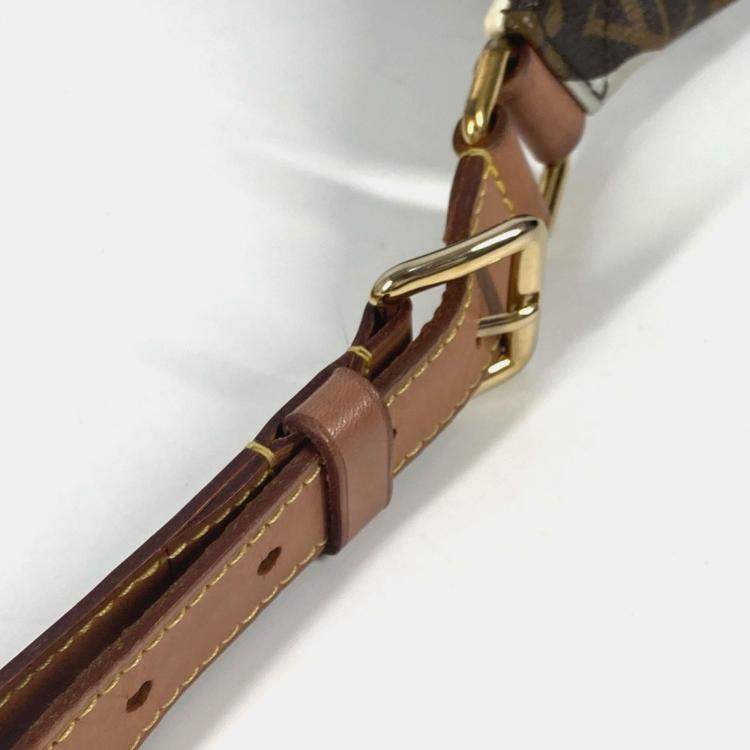 Pre Owned Louis Vuitton Monogram League Of Legends Collaboration Bum Bag Tote Canvas Brown