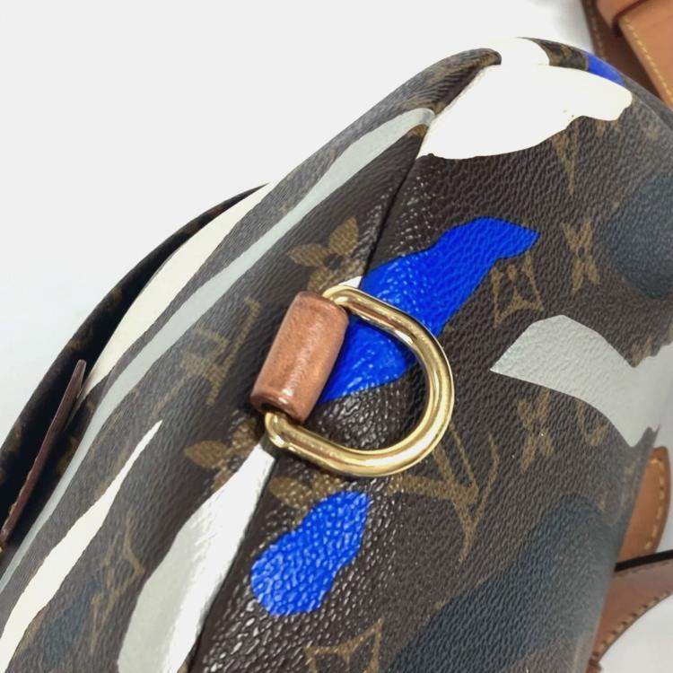 Pre Owned Louis Vuitton Monogram League Of Legends Collaboration Bum Bag Tote Canvas Brown