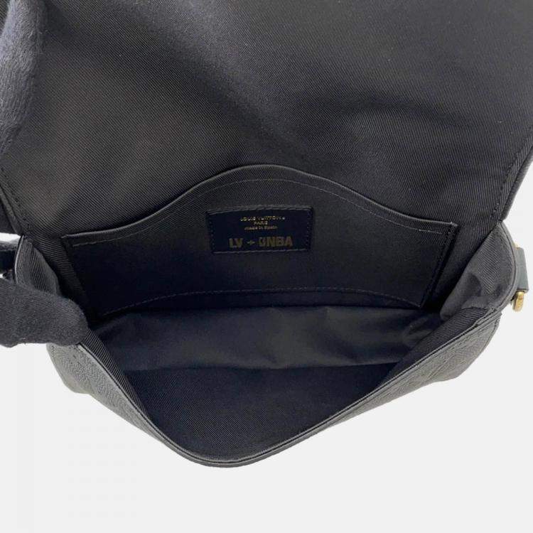 Pre Owned Louis Vuitton Studio Messenger Noir Monogram Empreinte Leather Cowhideleather Nbacollaboration