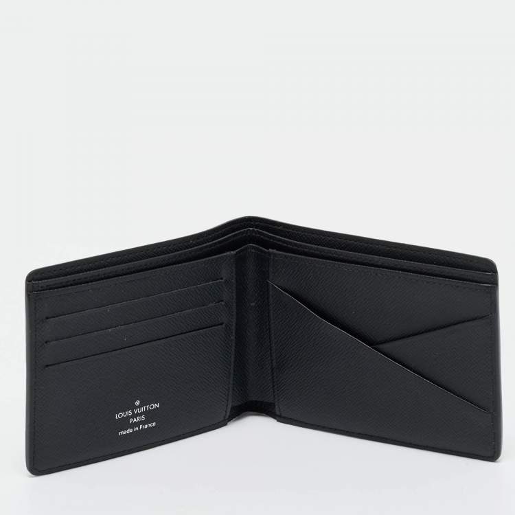 Pre Owned Louis Vuitton Monogram Eclipse Canvas Multiple Wallet
