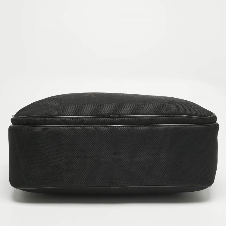 Pre Owned Louis Vuitton Black Damier Geant Canvas Associe PM Laptop Bag