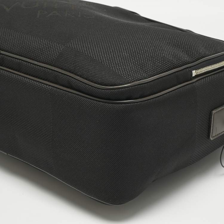 Pre Owned Louis Vuitton Black Damier Geant Canvas Associe PM Laptop Bag