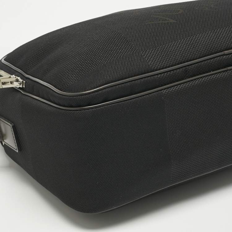 Pre Owned Louis Vuitton Black Damier Geant Canvas Associe PM Laptop Bag
