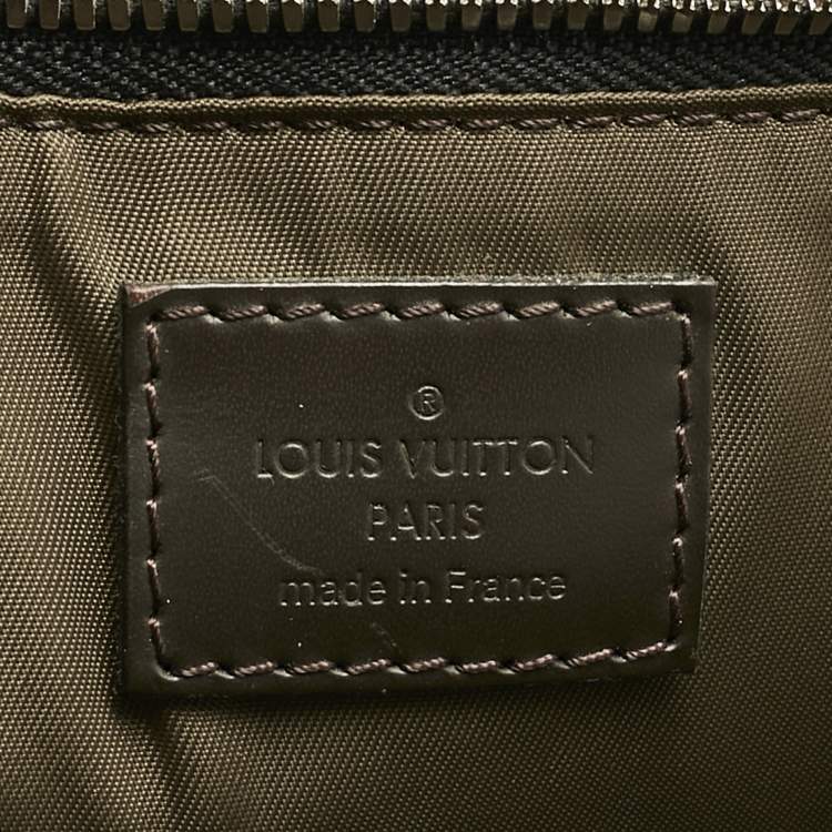 Pre Owned Louis Vuitton Black Damier Geant Canvas Associe PM Laptop Bag