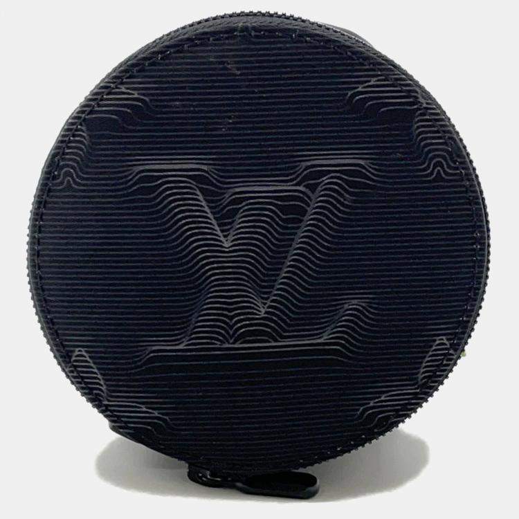 Pre Owned Louis Vuitton 2054 Ii Expandable Polochon Black Nylon Leather Bag