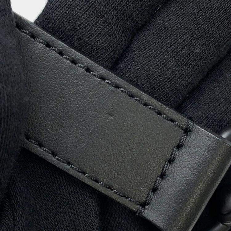 Pre Owned Louis Vuitton Lv × Yk Sac Plat Noir Monogram Eclipse Painted Dot