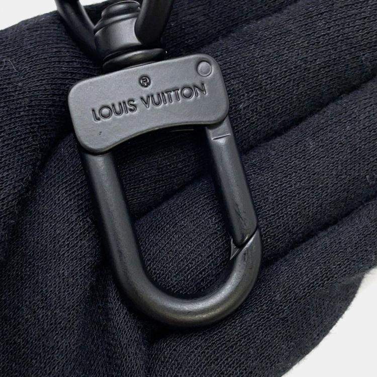 Pre Owned Louis Vuitton Lv × Yk Sac Plat Noir Monogram Eclipse Painted Dot