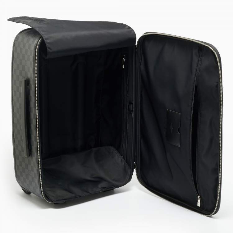 Pre Owned Louis Vuitton Damier Graphite Canvas Pegase 55 Luggage