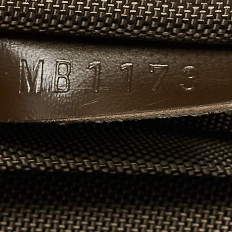 Pre Owned حقيبة أعمال لوي فيتون بيجاس 45 جلد تايغا بني