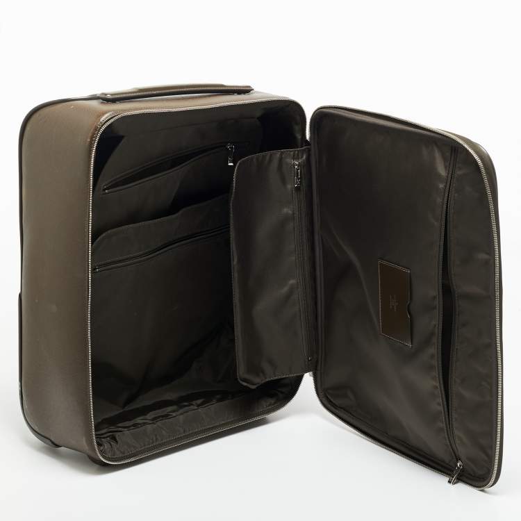 Pre Owned حقيبة أعمال لوي فيتون بيجاس 45 جلد تايغا بني