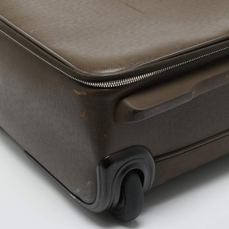 Pre Owned حقيبة أعمال لوي فيتون بيجاس 45 جلد تايغا بني