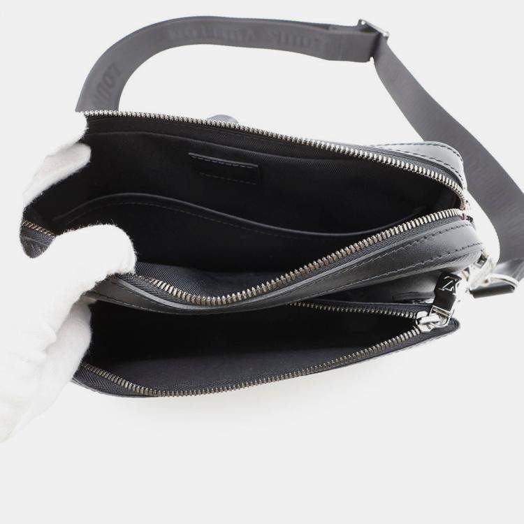 Pre Owned Louis Vuitton Trio Eclipse Monogram Messenger Bag