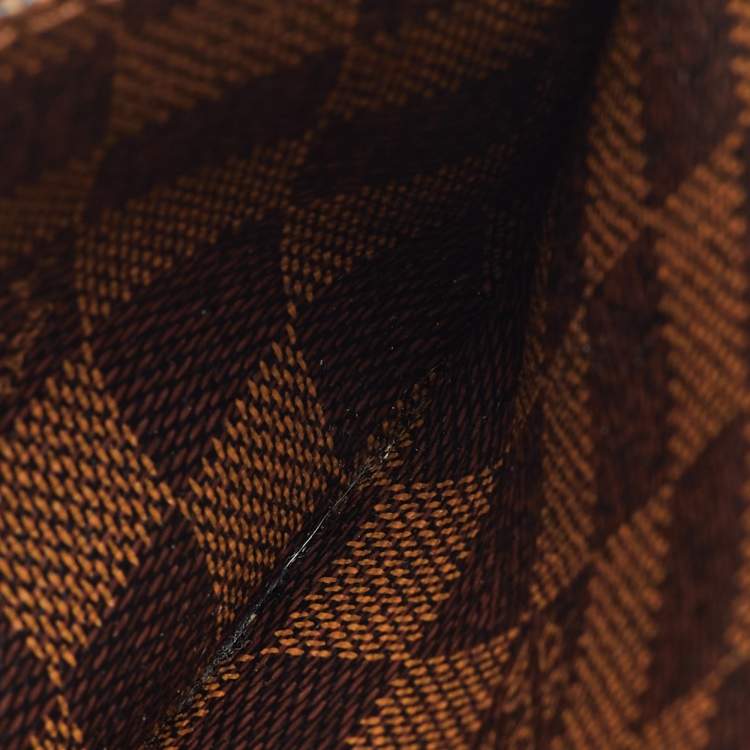 Pre Owned Louis Vuitton Damier Ebene Canvas Geronimos Belt Bag