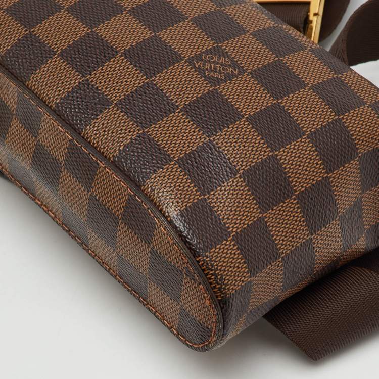 Pre Owned Louis Vuitton Damier Ebene Canvas Geronimos Belt Bag