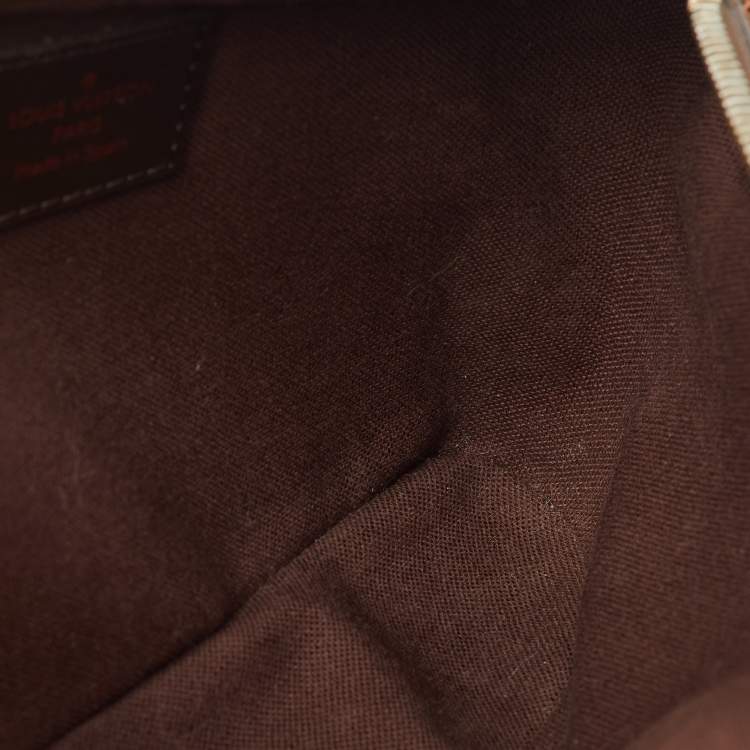 Pre Owned Louis Vuitton Damier Ebene Canvas Geronimos Belt Bag