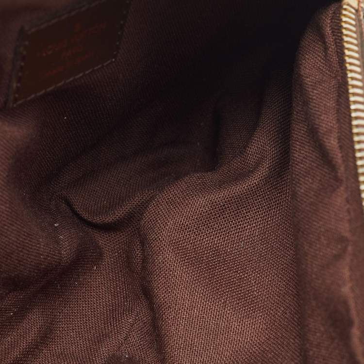 Pre Owned Louis Vuitton Damier Ebene Canvas Geronimos Belt Bag